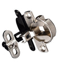 Rotating Concealed Cabinet Hinges 2 Pack Easy Install 97 Degree Folding Door Fittings durable metal hinge close-up