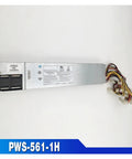 1U Power Supply Module 560W AC DC Switching Power Converter For Industrial Equipment And Server Racks 100-240V Input Plug-And-Play Rack Mount Power Supply With Stable DC Output, front view