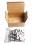 10 Piece Sewer Jetter Kit Built For 5000 PSI Cleaning High Flow Nozzle Heads With Quick Connect Pro Grade Heavy Duty Multi Purpose Set