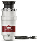 High Speed Garbage Disposal for Kitchen Sink With Power Cord, Compact One Third HP 1900 RPM Waste Disposer, EZ Mount Install