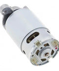 Pro Grade Rs550 21V Dc Gearmotor With 8 Tooth Conical Saw Drive, high torque gearmotor for robotics and automation projects.