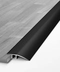 36 Inch Matte Black Floor Transition Strip For Tile Laminate And Vinyl Flooring Door Threshold Reducer Gap Cover