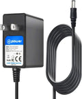 9V AC to DC Charger for Body Champ Cardio 2 in 1 Dual Trio Trainer and Flex Rider Bike Monitors with power cable.