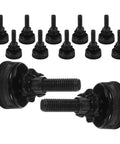 Adjustable Furniture Support Legs Set For Sofa Cabinet And Table, Easy Installation No Sweat Setup, Height Adjustable Plastic Feet, 12 Pieces