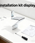 Real Deal Heavy Duty Shelf Clips Secure Standard Lockers And Metal Cabinets Forged From Tough Cold Rolled Steel Installation kit display.
