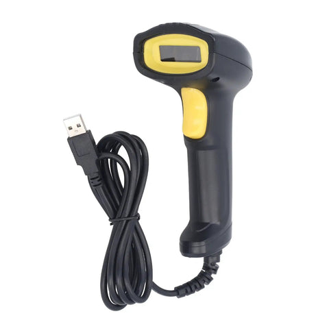 Wired USB Barcode Scanner Handheld Reader With 640x480 Resolution For Store Supermarket Warehouse And Pharmacy Fast Reliable Easy Setup