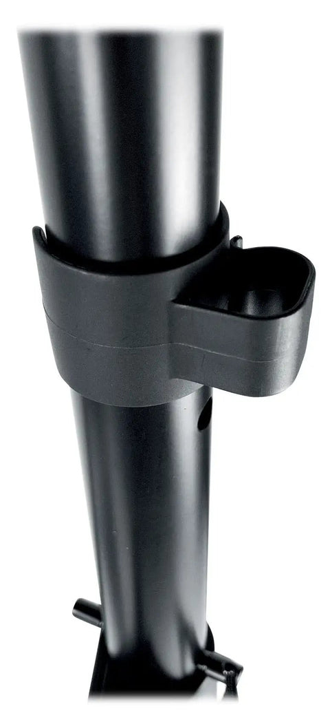 Height adjustment detail of Pair Studio Monitor And Bookshelf Speaker Stands for Home Studios with Adjustable 33-52 Inch Height