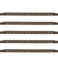 5 Piece Bee Cell Cups Kit For Queen Rearing, showing five queen cell cup bars with frame, plastic material