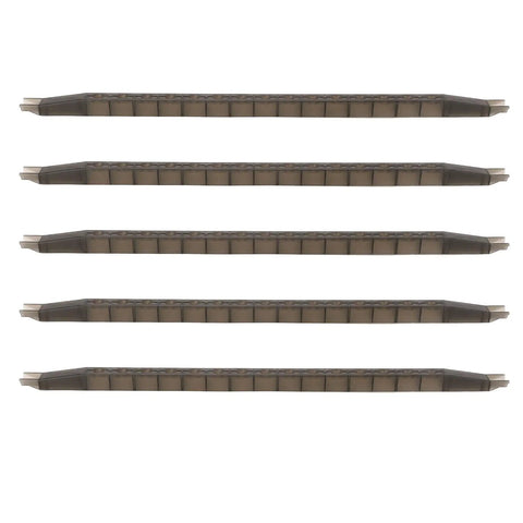 5 Piece Bee Cell Cups Kit For Queen Rearing, showing five queen cell cup bars with frame, plastic material