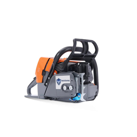 Gas Powered Chainsaw Power Head 76.5cc G466 4.4KW Orange And Dark Grey Heavy Duty Replacement For MS460 046 Chainsaw