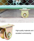 Baxnore V Groove Wheel, 45 steel sliding door track caster, installed on inverted track.