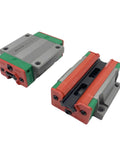 Ultra Smooth Linear Guide Block And Rail System For CNC Machines And Robotic Setups HGH15CA HGW15CC QHH15CA QHW15CC HGR15 with two carriage blocks