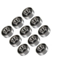 Premium 204 Py3 Ag Bearing Featuring 0.632 Inch Round Bore And Corrosion Resistant Coating, set of ten bearings for heavy equipment.