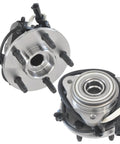 Front Wheel Hub And Bearing Assembly For Ford Ranger 2000 To 2002 XL XLT Edge And Mazda B3000 B4000 Base 5 Lug 4WD With ABS Two Piece Replacement Set
