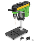 Compact Mini Bench Drill Press For Home Use High Precision And Low Noise Operation with adjustable depth for DIY projects.