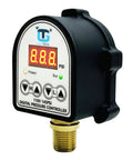 Digital Adjustable Pressure Switch Controller 110V 145 PSI For Water And Air Pumps No Brainer Install Half Inch NPT Plug-In Replacement