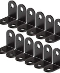 10 Pieces Right Angle L Shaped Corner Brackets For Wood Furniture Built To Last Stainless Steel Rust Resistant Heavy Duty Plate Fasteners