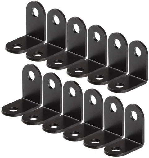 10 Pieces Right Angle L Shaped Corner Brackets For Wood Furniture Built To Last Stainless Steel Rust Resistant Heavy Duty Plate Fasteners