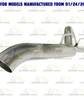 Exhaust Muffler Tail Pipe For Jeep Wrangler 2000 2006 4.0L Drop In Replacement Stainless Steel Direct Fit With Clamp Kit