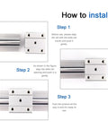 How to install Pro Grade Linear Guide Rail Kit with Two Rails and Four Blocks SBR12UU Smooth Motion for CNC Parts, Adjustable 200mm to 1500mm Length