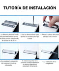 Installation tutorial for Magnetic Push Cabinet Latches Set For Easy Touch Open Doors, includes step-by-step images and instructions