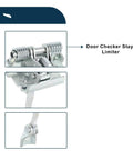 Door Check Strap For 307 SW 3H 2002 2003 2004 2005 2006 2007 2008 Front Left And Right Car Door Hinges with Stay Limiter