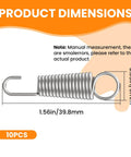 Dimensions of Ten 40mm Heavy Duty Replacement Springs For Vise Grips Locking Tool Parts Universal Fit For Table Vise