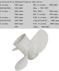 14 Diameter 11 Pitch Aluminum Boat Propeller For Yamaha Outboards 60HP To 130HP Right Hand Rotation With 15 Tooth Spline
