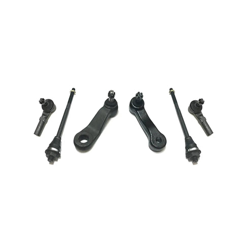 Heavy Duty Front And Rear Suspension Kit With Outer And Inner Tie Rods Idler Arm Pitman Arm Sway Bar Links for Suburban & H2
