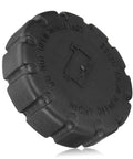 Side view of Mercedes-Benz Radiator Cap Replacement 2105010615 A2105010615 for C, E, S, ML, GLK models 2001-2016, durable black plastic