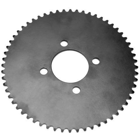 A 60 Tooth Sprocket With 35 Chain 51mm Bore Replacement for Go Kart and Predator Engines, heavy-duty steel part for powersports.
