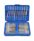 Top Notch 50 In 1 Precision Screwdriver Set With Torx Hex Bits and Chrome Vanadium Blades, Magnetic Quick Release Handle That Makes Repairs A Breeze For Tech Whizzes And Handy Pros. Blue case with 50 precision bits