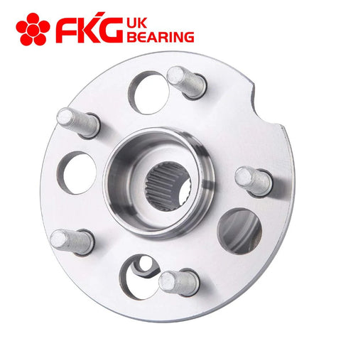 Front view of Rear Wheel Hub Bearing Assembly For 2001 2002 2003 2004 2005 RAV4 AWD, 5 Lug, with ISO TS 16949 certification