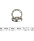 6702ZZ Deep Groove Ball Bearings 15x21x4mm Shielded Chrome Steel 10 Pack For Industrial Machines And Power Tools Built Tough For Longevity, Low Friction, Pro Grade Precision Machinery Parts, shielded bearing front view