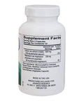 Back view of bottle labeled Calcium Orotate Capsules Dietary Supplement For Bone Health Made In The USA 100 Count For Everyday Support