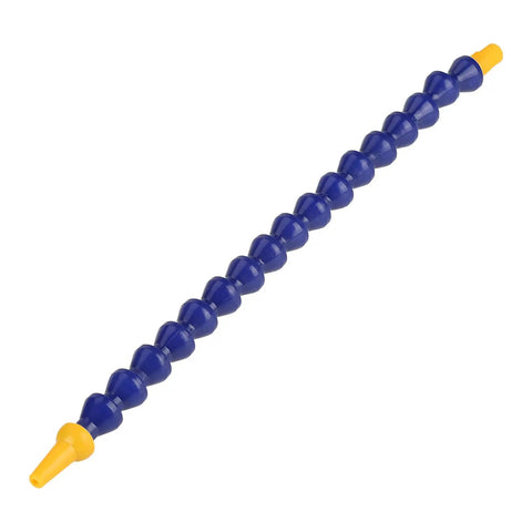 Ultra Flexible Plastic Coolant Pipe Kit For CNC Lathes And Mills 10 Adjustable Hoses For Water Cooling System blue hose