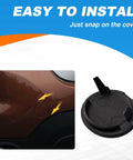 Easy install guide for White Front Bumper Tow Hook Cover Right Passenger Side For Ford Explorer 2011 2012 2013 2014 2015 Direct Replacement Easy Install No Hassle Towing Eye Cap Replaces BB5Z17A900A BB5Z17A900APTM.