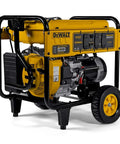 10,000 Watt Portable Gas Generator With Electric Start And Battery, 420cc Engine, Smart Runtime Wattage Meters, CO Protect