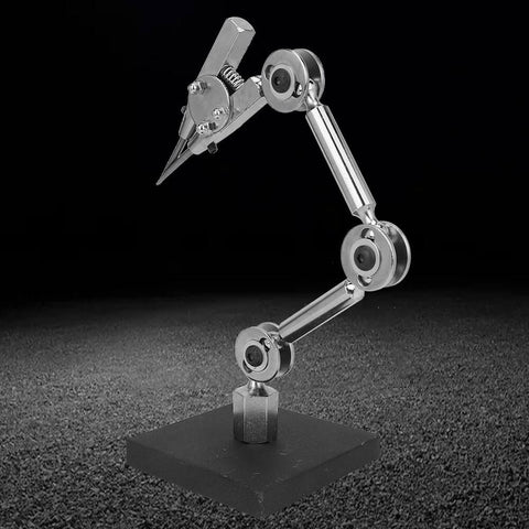 Adjustable Soldering Work Clip For Jewelry Making And Repair, Table Mount Welding Fixture Clamp With Third Hand Support