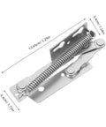 Folding Sofa Bed Hinges For Cabinet Doors 80 Degree Lift Up Function Cold Rolled Steel Corner Cabinet Hardware Heavy Duty Spring Hinge