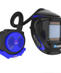 Powered Air Purifying Welding Helmet With Rechargeable Respirator System True Color Vision 4 Arc Sensors DIN 5 To 9 And 9 To 13