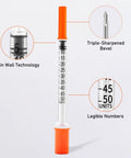 Transparent Dispensing Tips Featuring Double Helix Lock And Large Area Rotation Design Individually Wrapped 0.5cc Needles For Paint Glue Oil And Ink 100 Pack Built Tough Dead Simple Setup No Sweat Handling with thin wall and sharp bevel