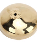 Fencing Epee Hand Protector Guard Pro-Grade Aluminum Alloy Construction With Gold Finish, close-up of gold finish detail