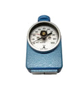 Dead On Accuracy Dial Hardness Tester For Tires And Rubber Shore A Gauge showing clear dial readings in blue casing.