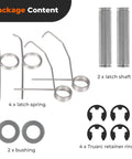 Two Pack Latch Shaft Heavy Duty Safety Spring Kit For Rotary Two Post Car Lifts Fits SPO7 SPOA7 SPO9 SPOA9 SPO10 SPOA10