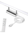 22 Inch Dimmable LED Vanity Light For Bathroom With Three Color Temperature Options 3000K 4000K 6000K Remote With Memory Plug In Wall Mount Fixture For Cabinet Mirror Lighting