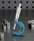 Generic Digital Gauge Precision Caliper Tool Electronic Screen Measurement Device on metal surface with blocks, 25-50MM