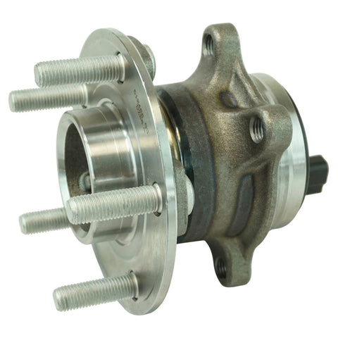 Rear Left And Right Wheel Bearing And Hub Assembly Set For Ford Focus 2013 Through 2018 2 Piece Without Active Park Assist