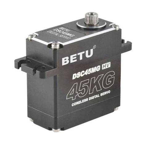 Beefy 45Kg Coreless Servo Motor HV Eight Point Four Volt High Torque RC Digital Servo With Waterproof IP67 CNC Aluminum Shell