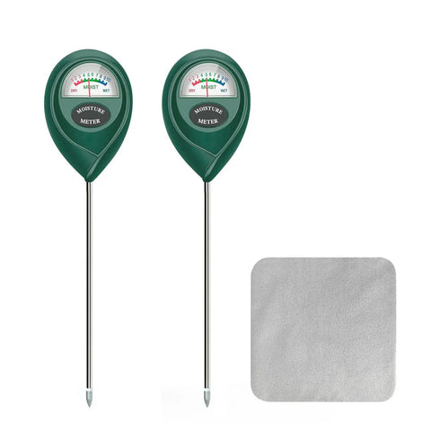 2 Pack Soil Moisture Meter Portable Garden Hygrometer No Battery Needed For Indoor Outdoor Use Root Friendly Probe